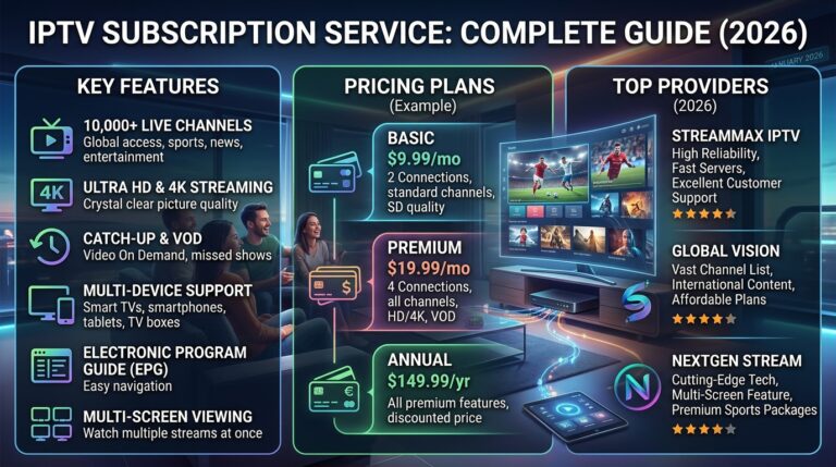 IPTV Subscription Service
