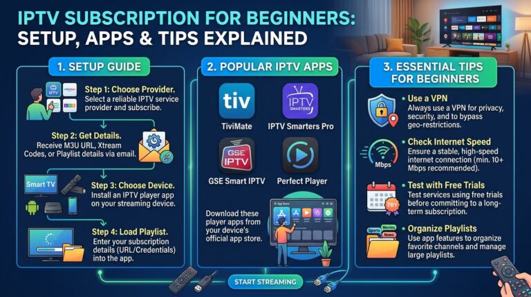 IPTV Subscription for Beginners